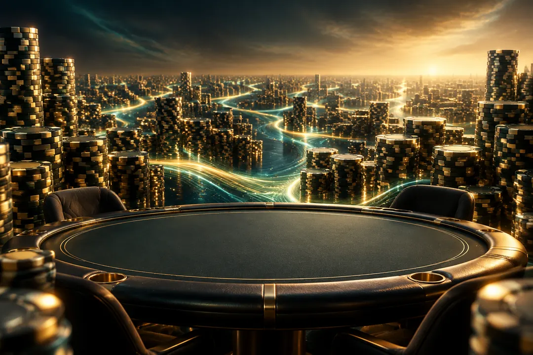 AI 生成示意圖：GGPoker賽事創42萬人次紀錄