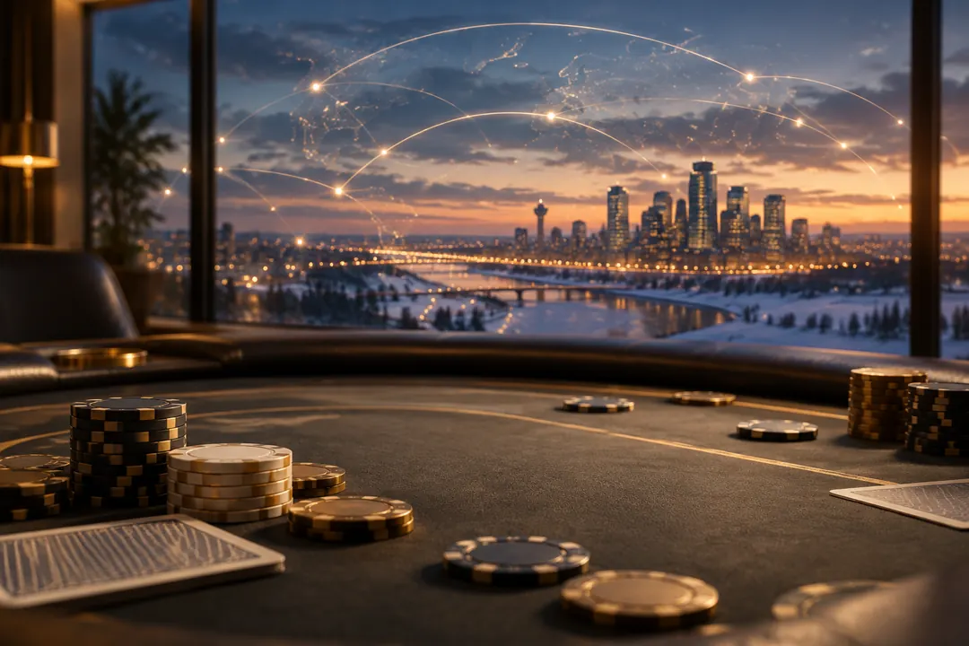 AI 生成圖:GGPoker 設條件才進亞伯達