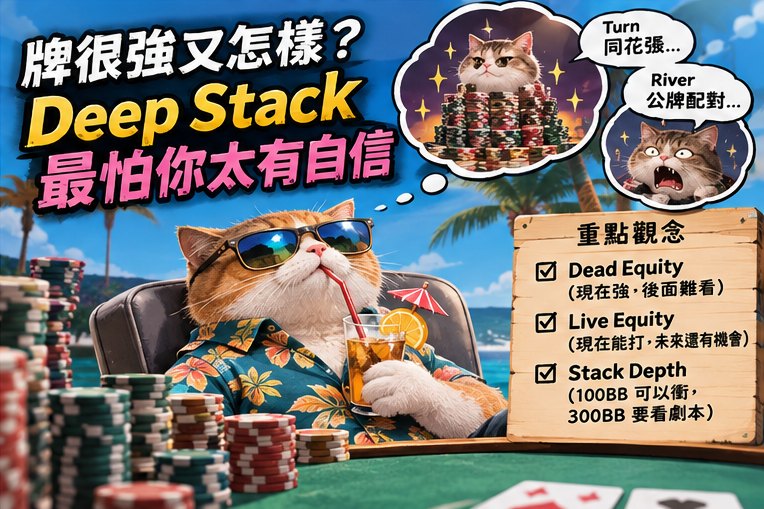 牌很強又怎樣?Deep Stack 最怕你太有自信